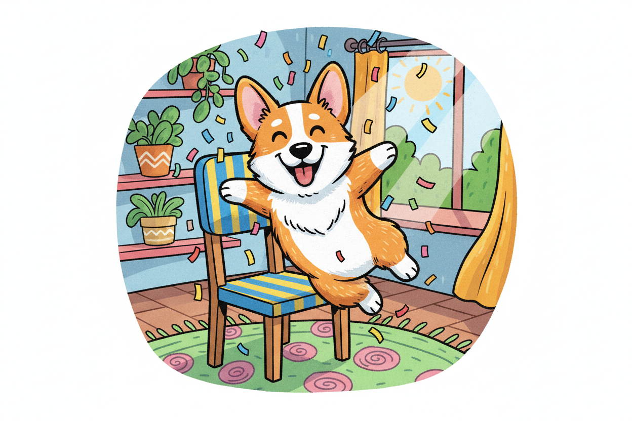 Chair Corgi