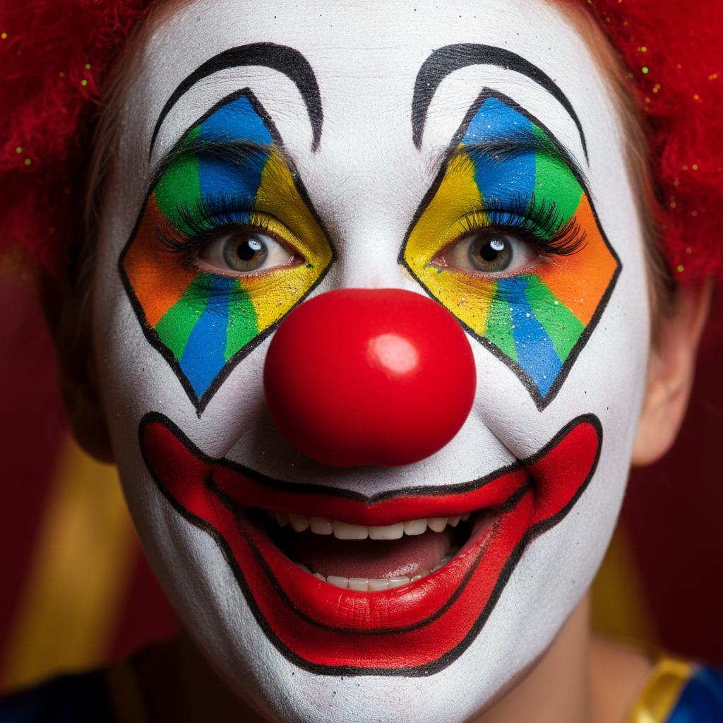 Joker makeup